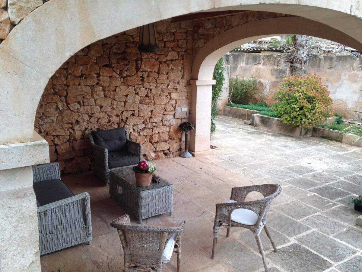 Lujosa Casa Mallorquina Restaurada Ses Salines  Bagian luar foto