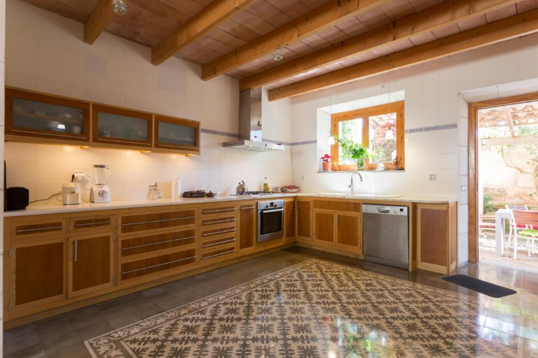 Lujosa Casa Mallorquina Restaurada Ses Salines  Bagian luar foto