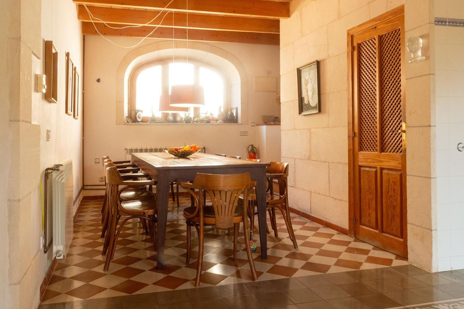 Lujosa Casa Mallorquina Restaurada Ses Salines  Bagian luar foto