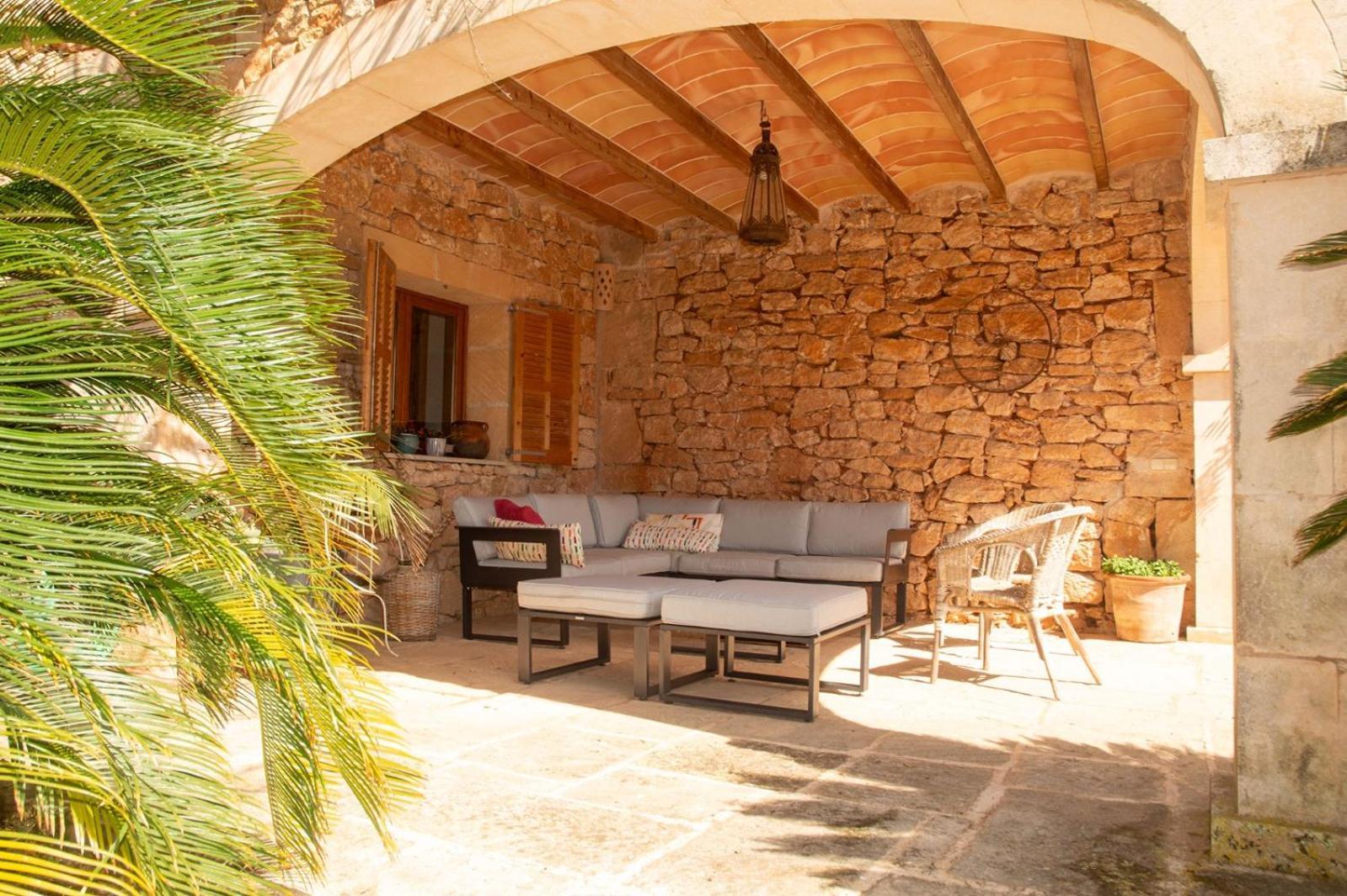 Lujosa Casa Mallorquina Restaurada Ses Salines  Bagian luar foto