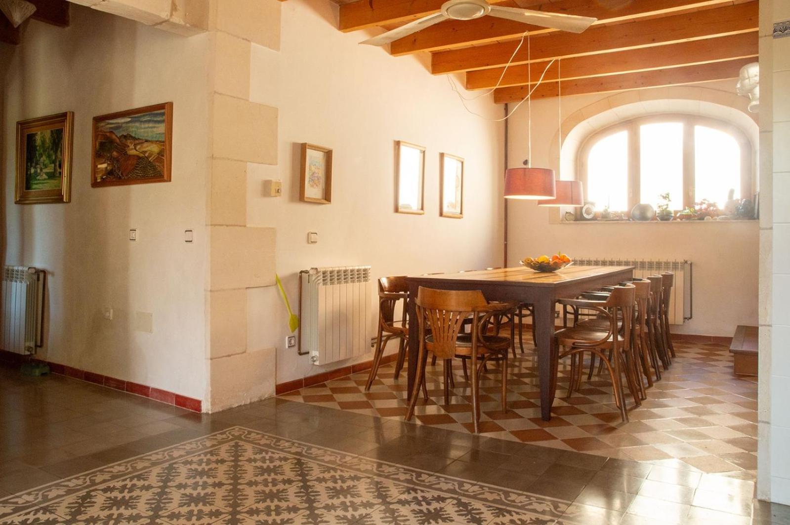 Lujosa Casa Mallorquina Restaurada Ses Salines  Bagian luar foto